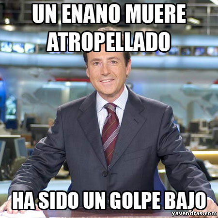 ENANO ATROPELLADO