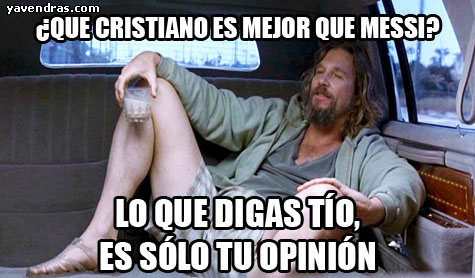 CRISTIANO RONALDO Y MESSI
