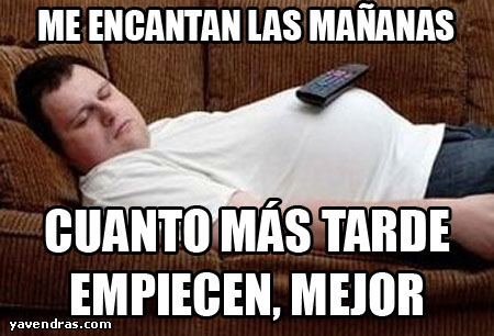 ME ENCANTAN LAS MAÑANAS